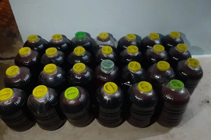 Malatya'da 800 Litre El Yapımı Şarap Ele Geçirildi