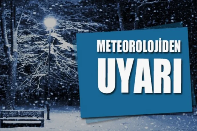 Meteoroloji'den Uyarı