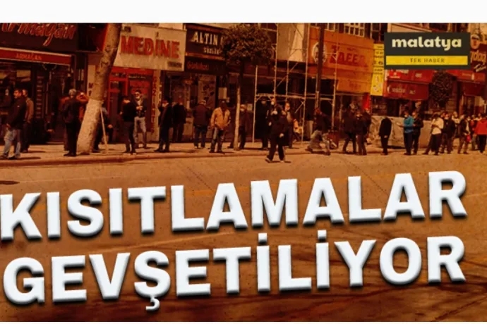 Kısıtlamalar Gevşetiliyor