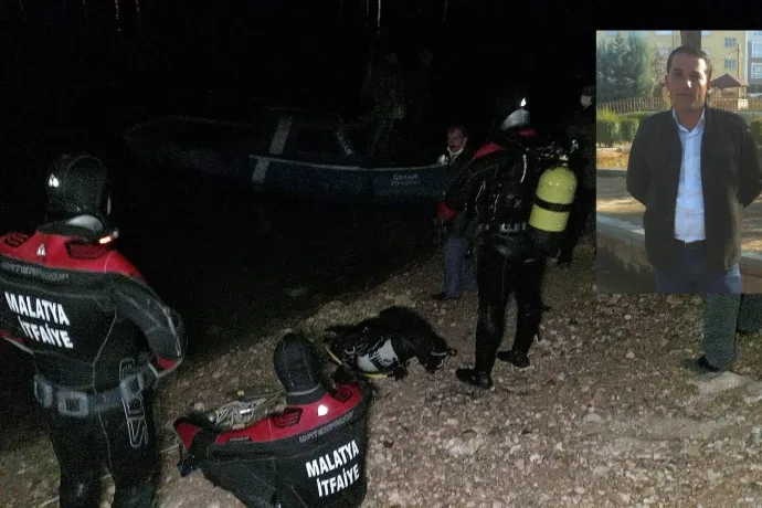 Malatya’da tekne alabora oldu video