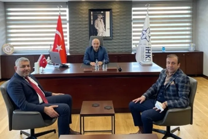 Malatya TSO Başkanı Sadıkoğlu, İHKİB Başkanı'nı ziyaret etti