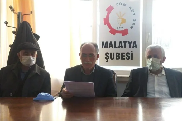 Malatya Köy-Sen: Pakette unutuldular; çiftçi, besici ciddi bunalımlar yaşıyor’