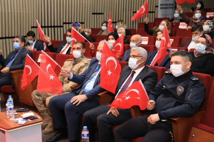 ÇANAKKALE RUHU BATTALGAZİ BELEDİYESİ’NDE YAŞATILDI