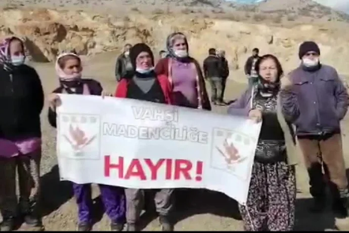 DEDEYAZI KÖYLÜLERİ İSYANDA