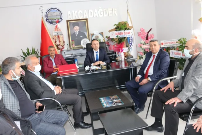 Borsa Başkanı Özcan'dan Başkan Maskar'a ziyaret