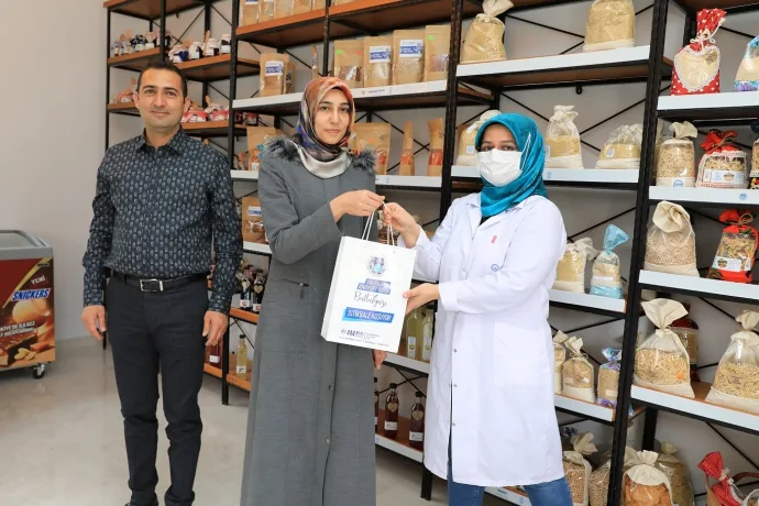 Battalgazi’nin Kalbi Kadın Kooperatifi Kafe Market Büyük İlgi Görüyor
