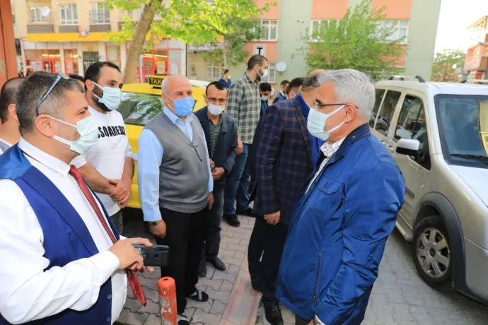 BAŞKAN GÜDER: “ESNAFIMIZ MUTLU OLURSA BİZDE MUTLU OLURUZ”