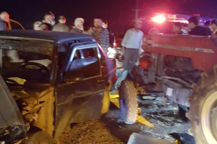 Özal Mahallesinde Trafik Kazası