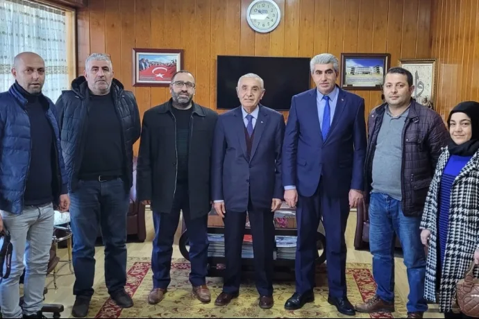 “TİNGADER’den Başkan Evren’e Ziyaret “