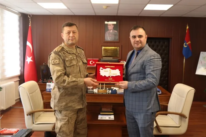 Yasin Doğan’dan kıdemli albay Ercan Altın’a ziyaret