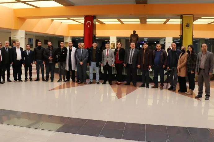 TÖTM Başhekimi Adil Başkıran basınla bir araya geldi