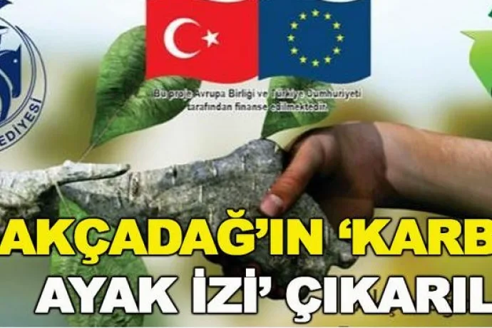 Akçadağ’ın ‘Karbon ayak izi’ çıkarıldı