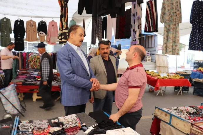 Keskin’den esnaf ziyareti, “Bayram alışverişinizi esnaftan yapın”