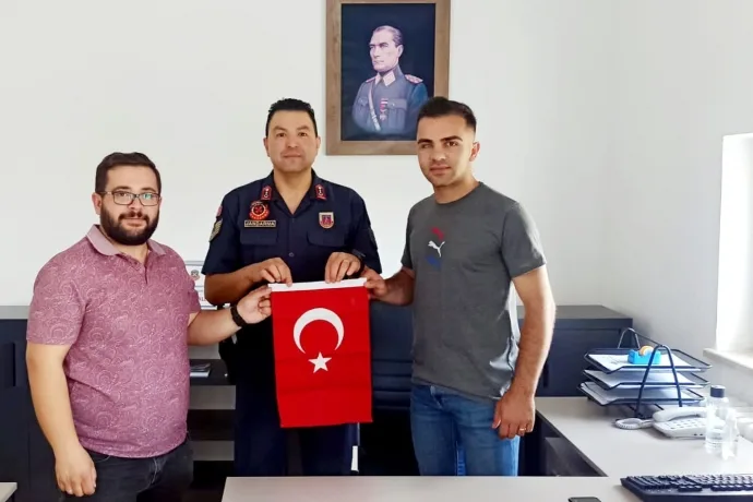 Şehit ve Gaziler Derneğinden Tayini Çıkan Komutan'a Veda Ziyareti