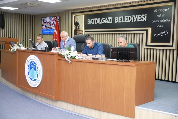 BATTALGAZİ MECLİSİ TEMMUZ AYI OLAĞAN TOPLANTISI TAMAMLANDI