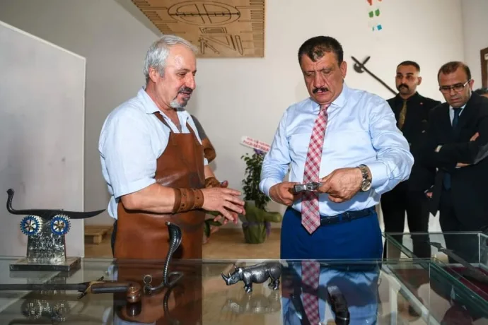 Malatya Büyükşehir'den sanat sokağına iki atölye ve bir kütüphane