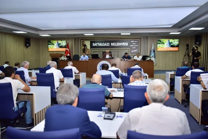 BATTALGAZİ BELEDİYESİ MECLİS TOPLANTISI