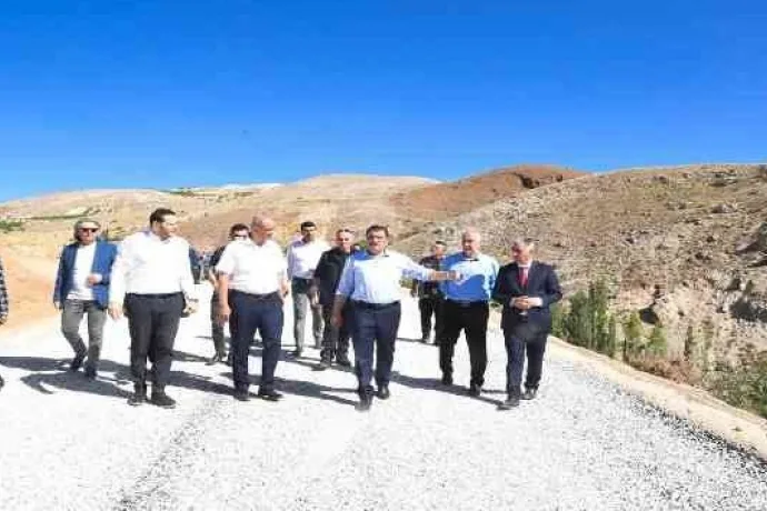 Başkan Gürkan, yol incelemesinde bulundu