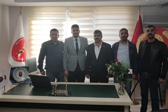TDP Malatya’dan Veteriner Hekimler Odasına ziyaret
