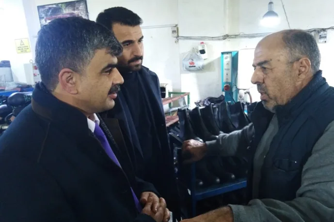 Başkan Karakuş Esnafları Ziyaret Etti