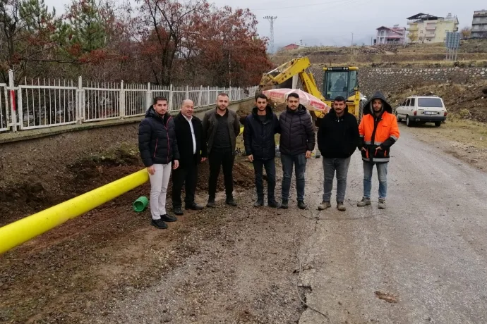 BAŞKANIMIZDAN İLÇEMİZE DOĞALGAZ MÜJDESİ