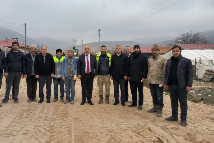 DOĞANŞEHİR BELEDİYESİ ÇALIŞMALARINA DEVAM EDİYOR