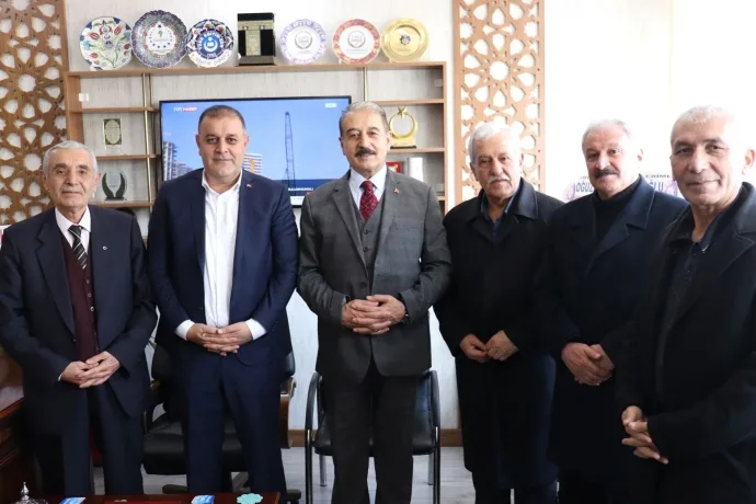 Keskin’den MHP İl Başkanı Gök’e hayırlı olsun ziyareti
