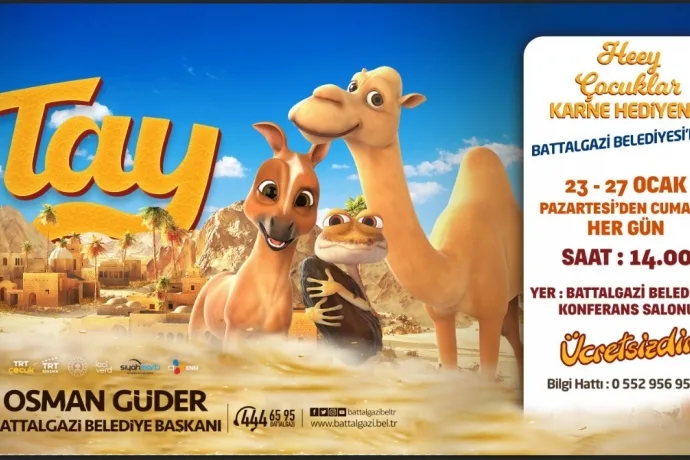 BATTALGAZİ’DEKİ ÖĞRENCİLER SİNEMA ETKİNLİĞİYLE ÖDÜLLENDİRİLECEK