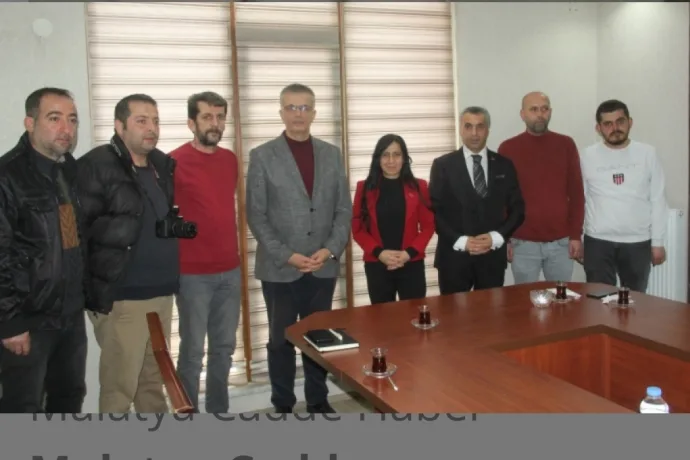 ABYB Malatya Şube Başkan Yavuzkurt Prof.Dr. Gezerİ ziyaret etti.