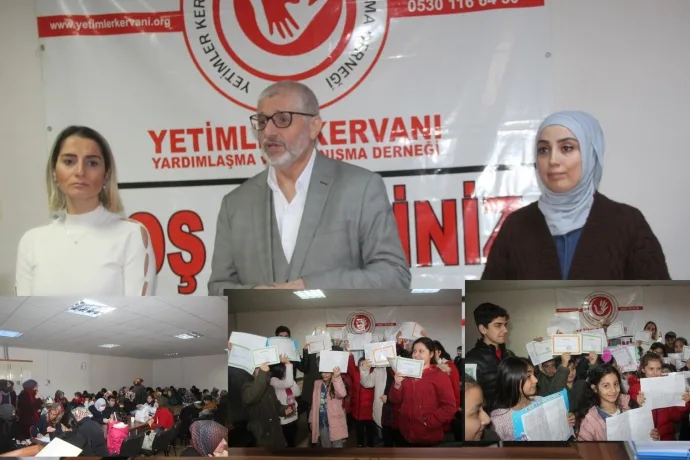 Yetim Çocuklara Karne Hediyesi