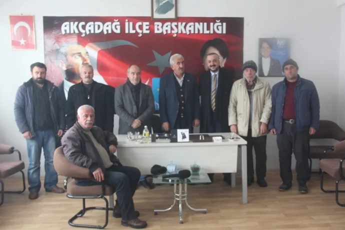 İYİ Parti Malatya Milletvekili A. Adayı Şahin Akçadağ’da