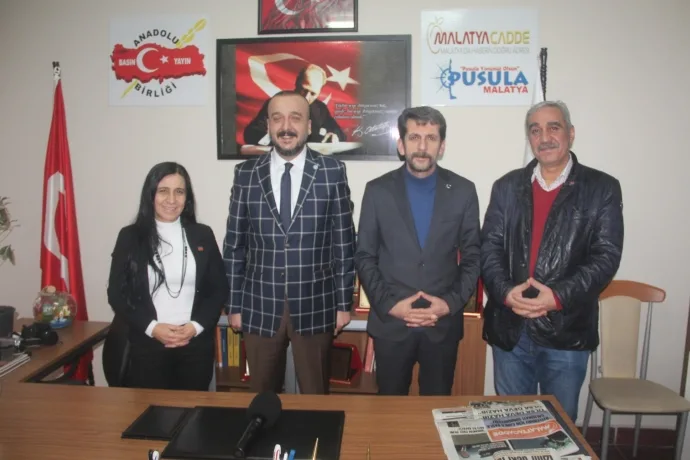 İYİ PARTİLİ ŞAHİN’DEN ABYB’YE ZİYARET