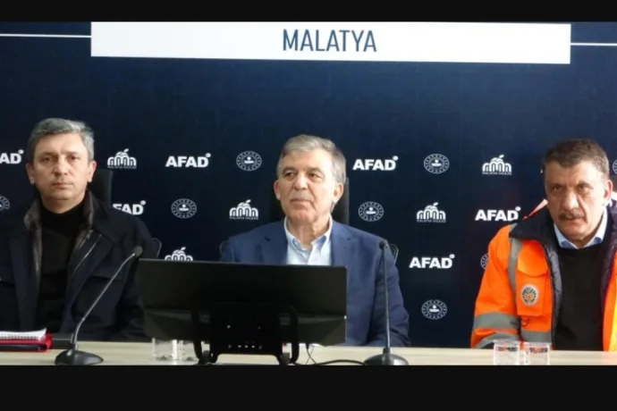 Abdullah Gül Malatya'da: Ders Almamız Gerekiyor