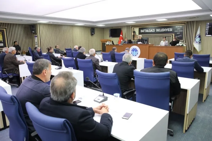 BATTALGAZİ BELEDİYESİ MART AYI MECLİS TOPLANTISI YAPILDI