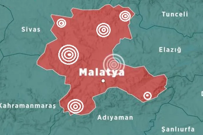 Malatya'da 3.9 Büyüklüğünde Deprem