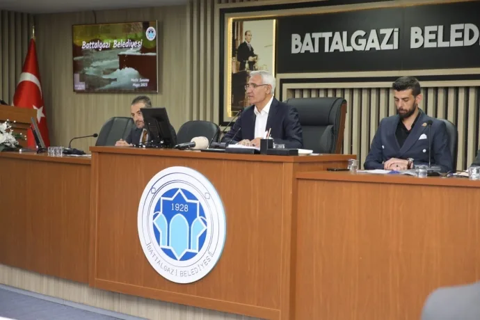 BATTALGAZİ BELEDİYE MECLİSİ MAYIS AYI TOPLANTISI TAMAMLANDI