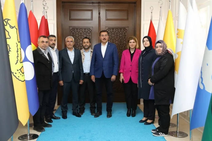 AK PARTİ’DEN BAŞKAN GÜDER’E TEŞEKKÜR ZİYARETİ
