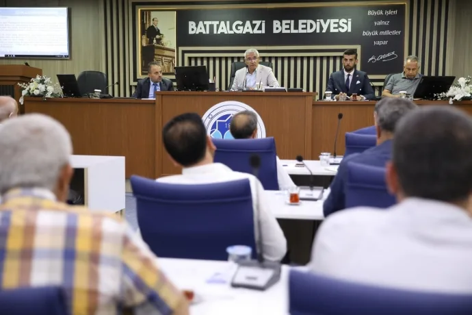BATTALGAZİ MECLİSİ TEMMUZ AYI OLAĞAN TOPLANTISI TAMAMLANDI
