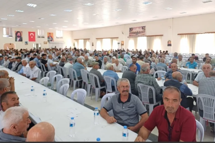 Malatya'da Engüzekliler Cem Evi'nde aşure etkinliği