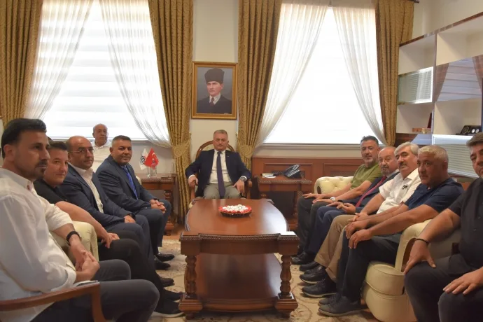 Başkan Sadıkoğlu’ndan Vali Yazıcı’ya hayırlı olsun ziyareti