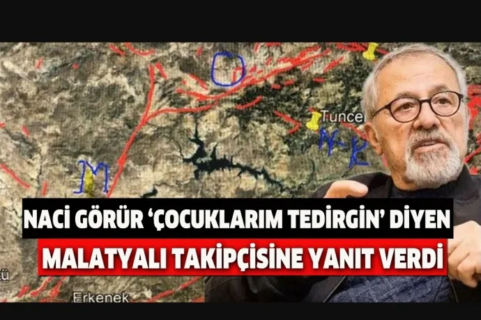 Naci Görür ‘Çocuklarım Tedirgin’ Diyen Malatyalı Takipçisine Yanıt Verdi