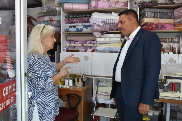 Konteyner var tuvalet yok!