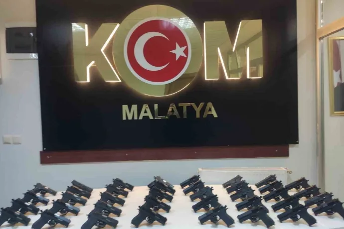 Malatya’da silah kaçakçılığında 3 şüpheli yakalandı