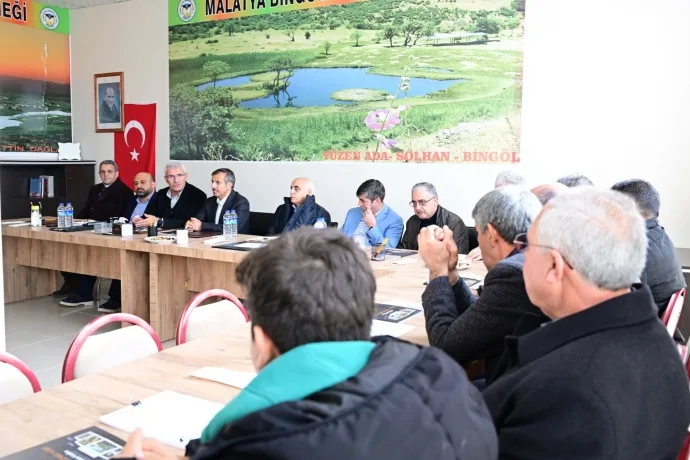 Başkan Güder, Malatya Bingöllüler Derneği’ni Ziyaret Etti