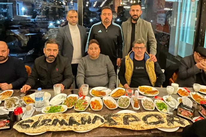 Hekimhan Girmanaspor’da takım yemeği etkinliği