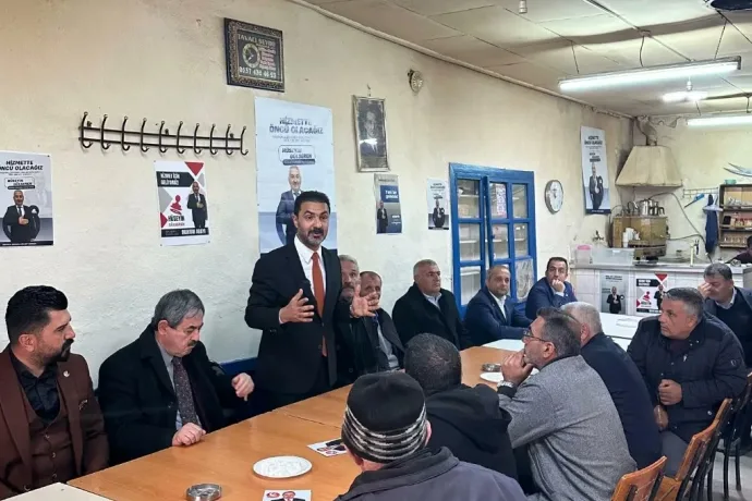 Biz; birileri gibi milletin malına değil, mutluluğuna ortak oluruz”