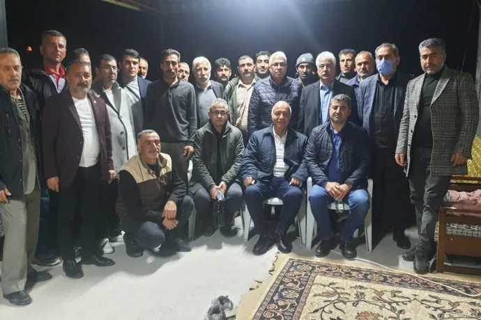 ALİ HELVACI’YA ŞAHNAHAN’DA TÜRKÜLÜ KARŞILAMA