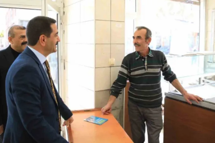 AK Partili Taşkın seçim çalışmalarını sürdürüyor