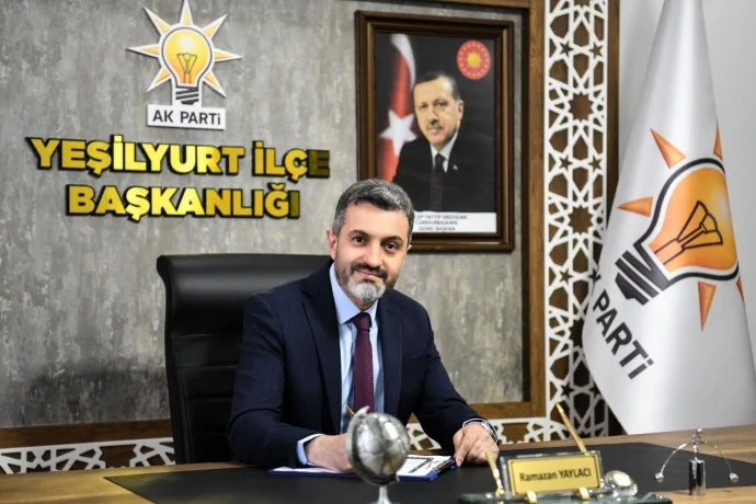 AK Parti Yeşilyurt İl.e Başkanımız Sn. Ramazan Yaylacı’nın, Türk Kızılay’ının 156. Yıldönümü ile alakalı tebrik mesajı