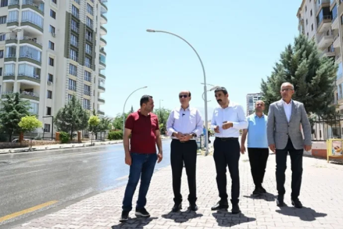 Geçit, temizlik çalışmalarını inceledi